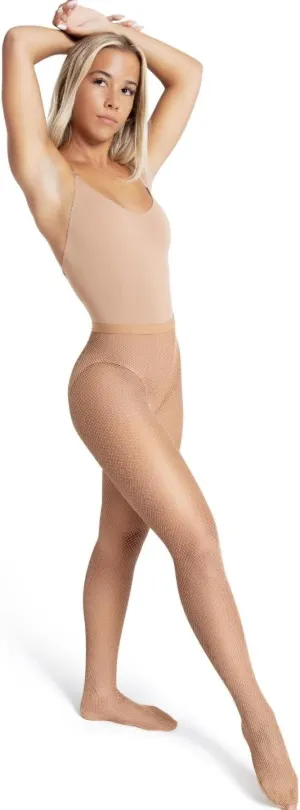 Capezio Women's Studio Basics Fishnet Seamless Tight