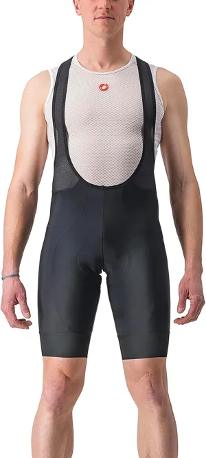 CASTELLI Men’s Entrata 2 Bibshort for Road and Gravel Biking I Cycling