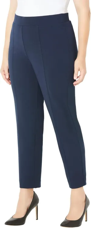 Catherines Women's Plus Size Crepe Knit Pull-On Pant
