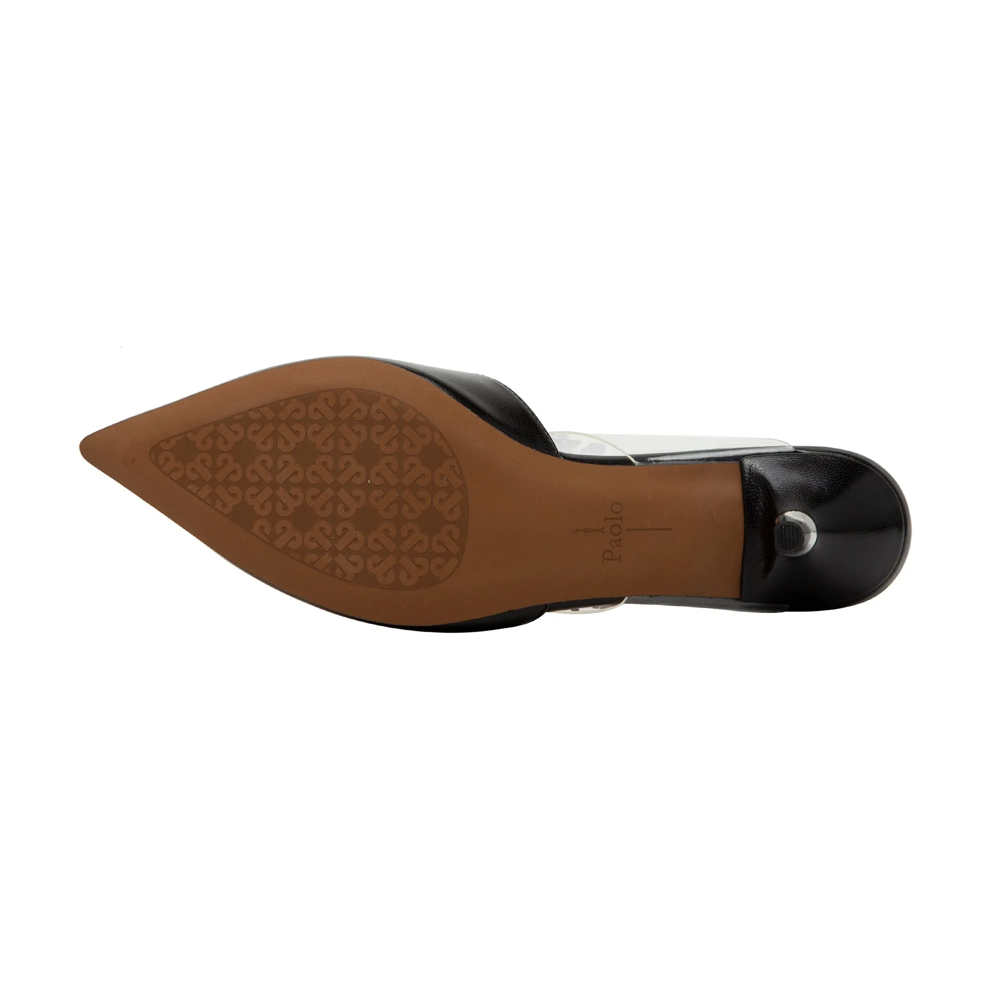CHACE | Pointy Toe Kitten Heel Mules