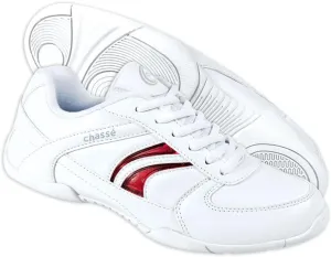 chassé Flip IV Cheerleading Shoes - Girls White Cheer Sneakers