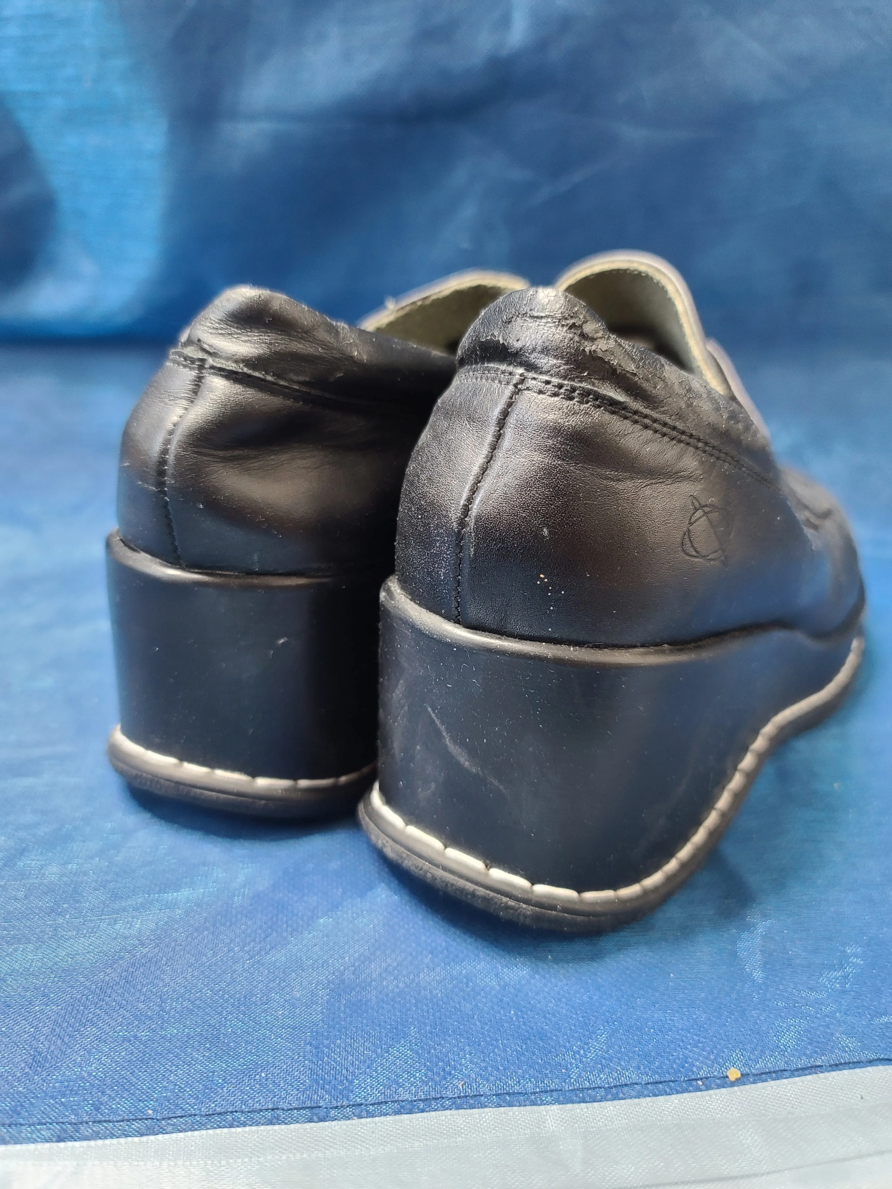 Chaussures plateformes vintage 90s
