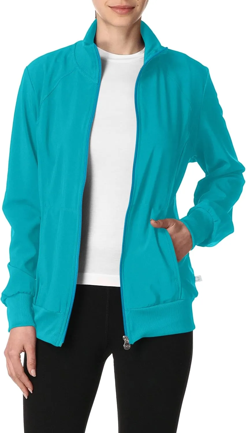Cherokee Infinity Women Scrubs Jacket Zip Front 2391A