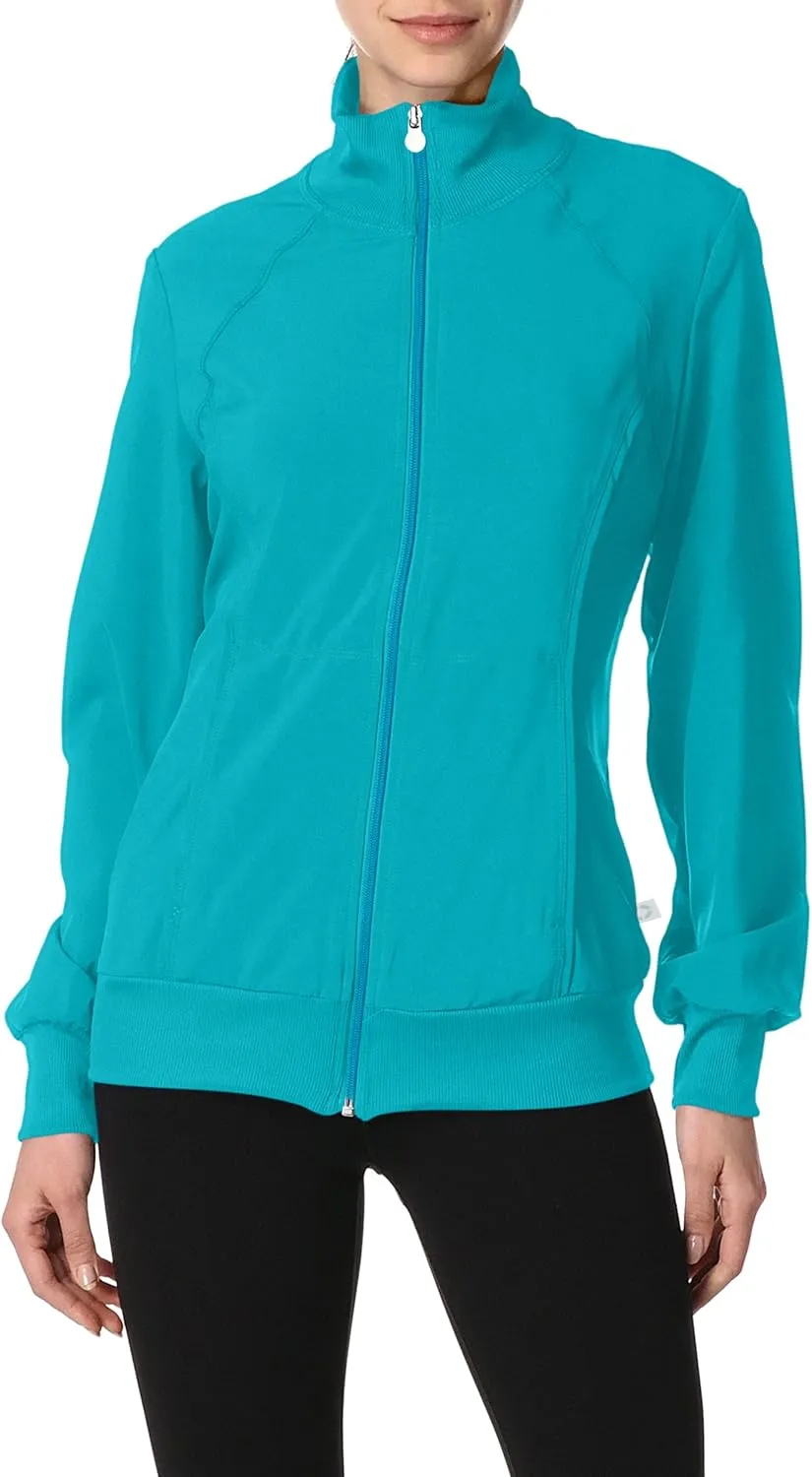 Cherokee Infinity Women Scrubs Jacket Zip Front 2391A