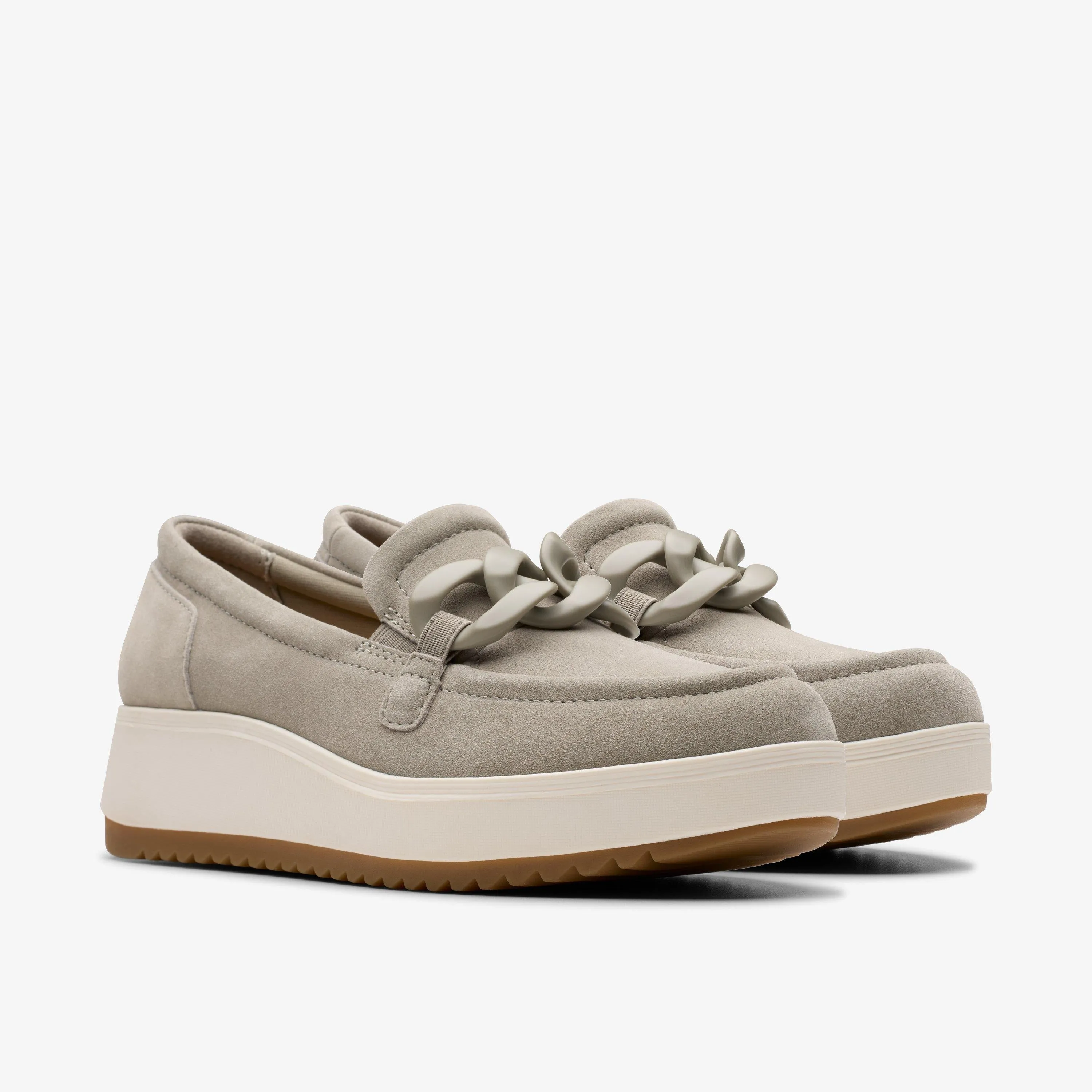 Clarks Women's Zylah May Stone Suede 26182034