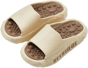 Colorful Acupressure Acupuncture Foot Massage Slippers Soft Thick Sole Indoor Outdoor Platform Sandals House Beach Essentials Flip Flop For Men and Women