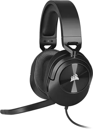 Corsair HS55 Stereo Wired Gaming Headset — Carbon (Renewed)