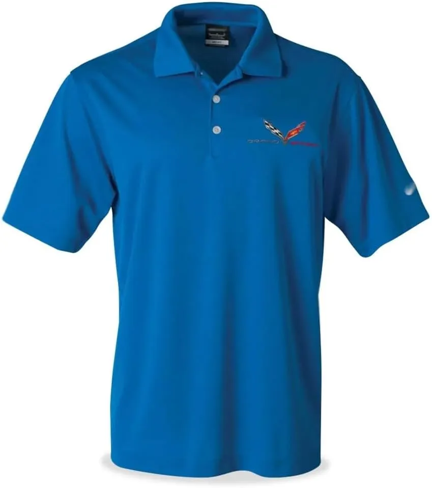Corvette - Men's Dri-Fit Polo Shirt : C7 Grand Sport