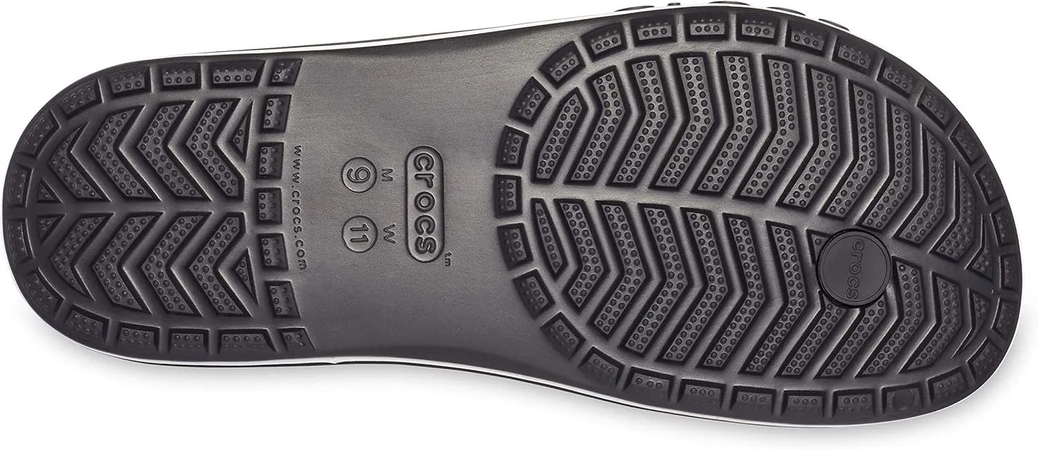 Crocs Men's and Women's Bayaband Flip Flop | Casual Flip Flops | Shower Shoes