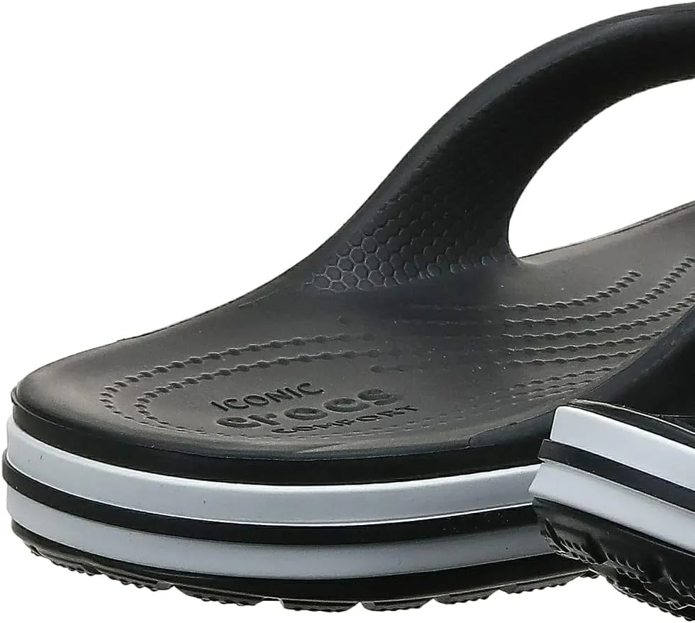 Crocs Men's and Women's Bayaband Flip Flop | Casual Flip Flops | Shower Shoes