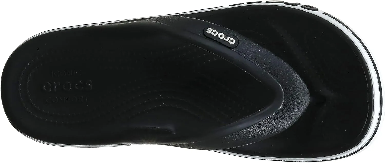Crocs Men's and Women's Bayaband Flip Flop | Casual Flip Flops | Shower Shoes