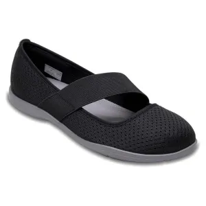 Crocs Swiftwater Black/Smoke Flats