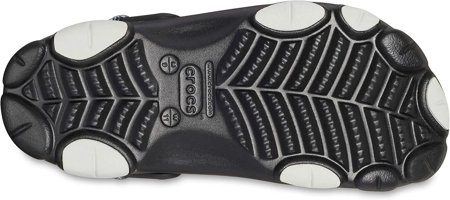 Crocs Unisex-Adult Classic All-Terrain Black Panther Clog