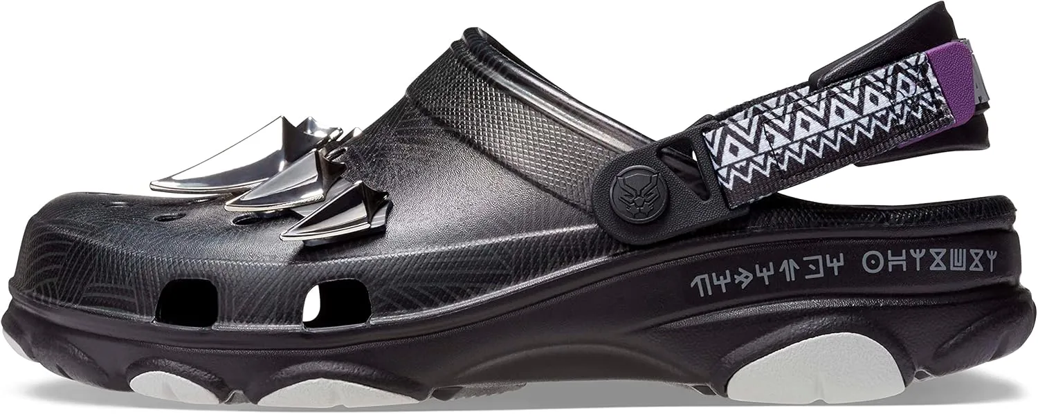 Crocs Unisex-Adult Classic All-Terrain Black Panther Clog