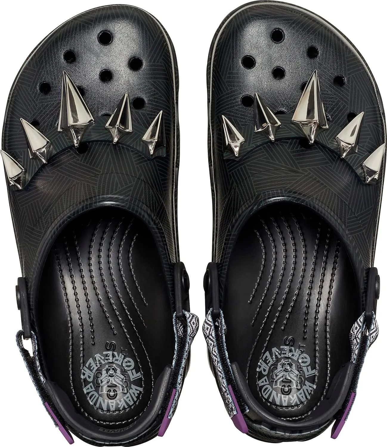Crocs Unisex-Adult Classic All-Terrain Black Panther Clog