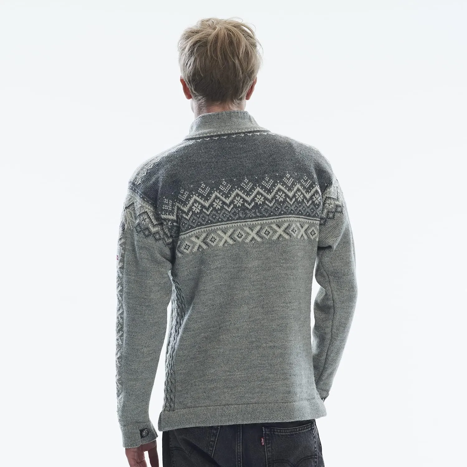 Dale of Norway 140th Anniversary Men’s Sweater - 100% Lightweight Wool Ski Sweater - Men’s Sweaters and Pullovers
