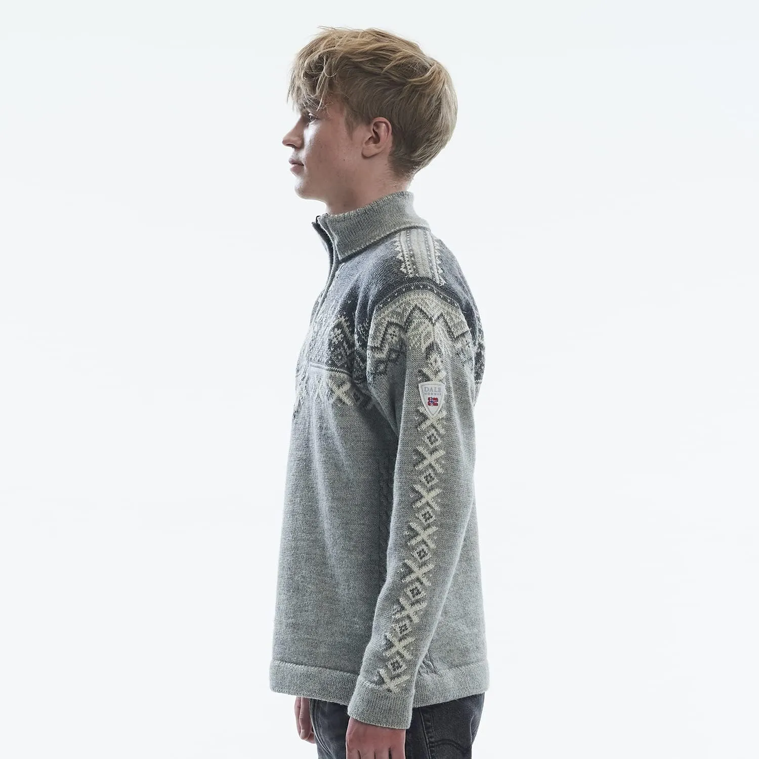 Dale of Norway 140th Anniversary Men’s Sweater - 100% Lightweight Wool Ski Sweater - Men’s Sweaters and Pullovers