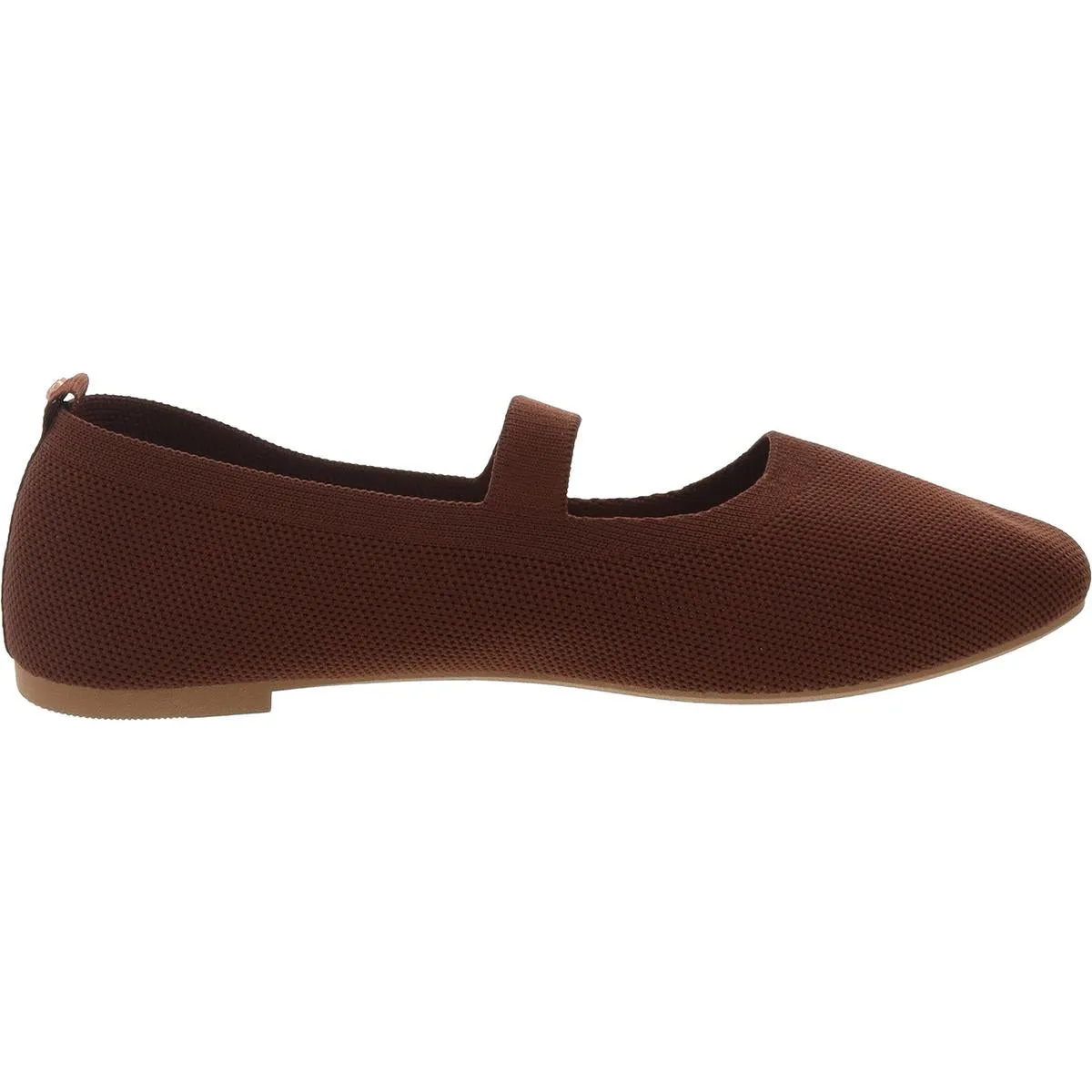 Danskin Womens Shine Knit Flat Ballet Flats