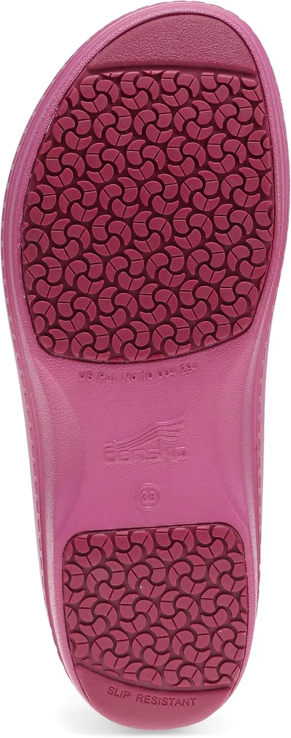 Dansko Kane Slip-On Mule Clog for Women - Lightweight Cushioned Comfort and Removable EVA Footbed with Arch Support - Easy Clean Uppers