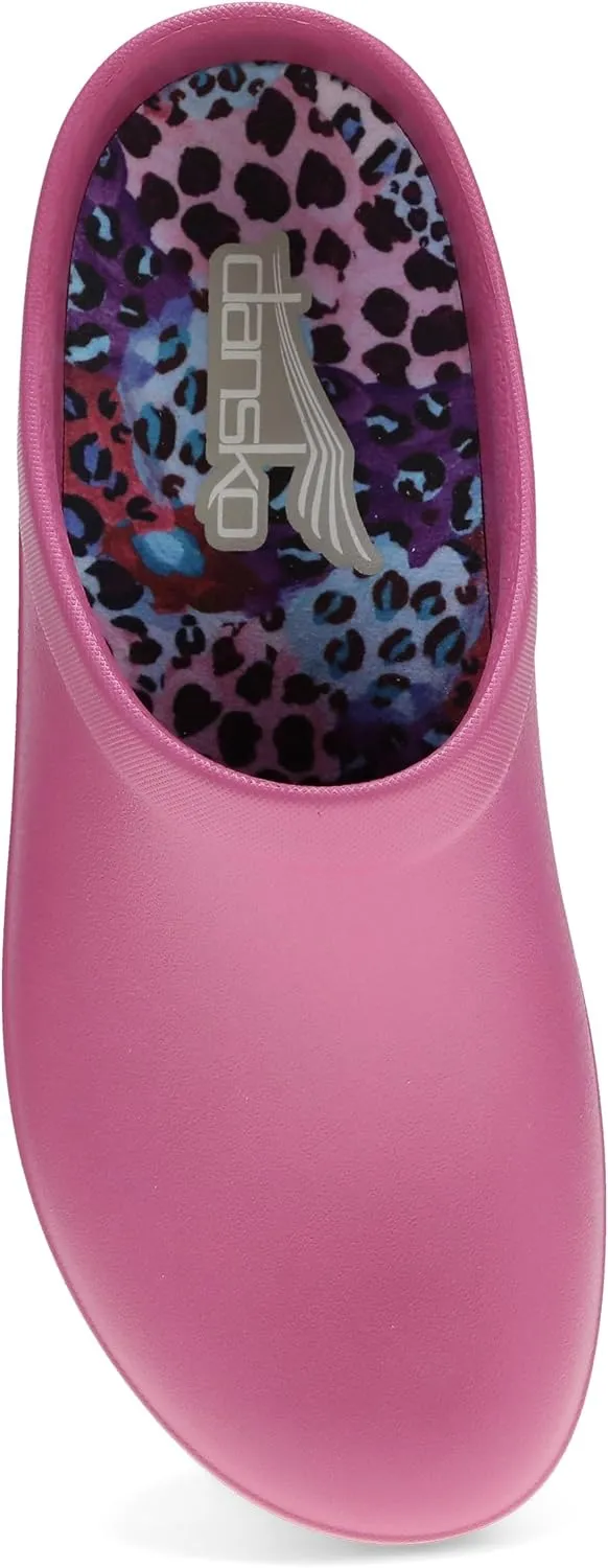Dansko Kane Slip-On Mule Clog for Women - Lightweight Cushioned Comfort and Removable EVA Footbed with Arch Support - Easy Clean Uppers