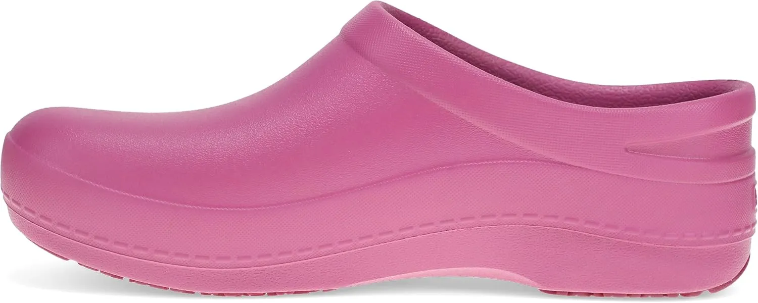 Dansko Kane Slip-On Mule Clog for Women - Lightweight Cushioned Comfort and Removable EVA Footbed with Arch Support - Easy Clean Uppers