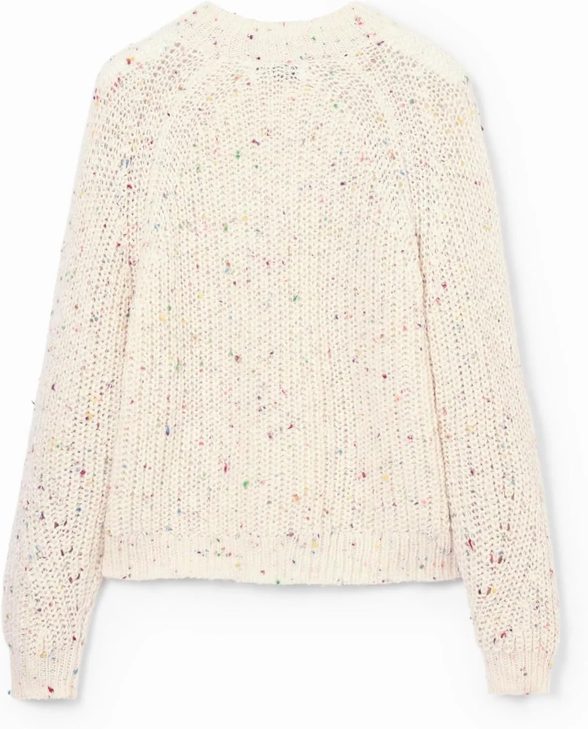 Desigual Women's Woman Flat Knit Thick Gauge Pullover