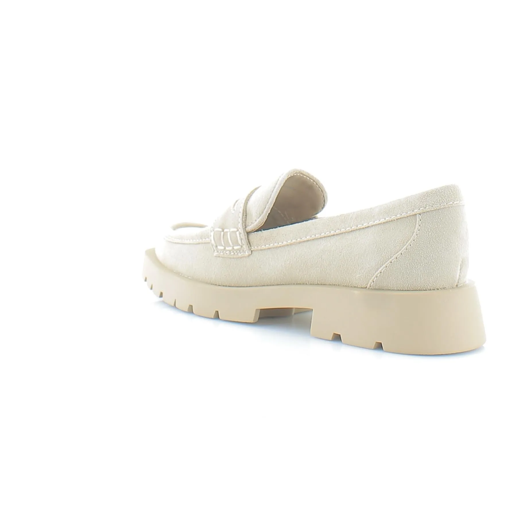 Dolce Vita Women's Elias Loafer, Dune Suede, 6.5