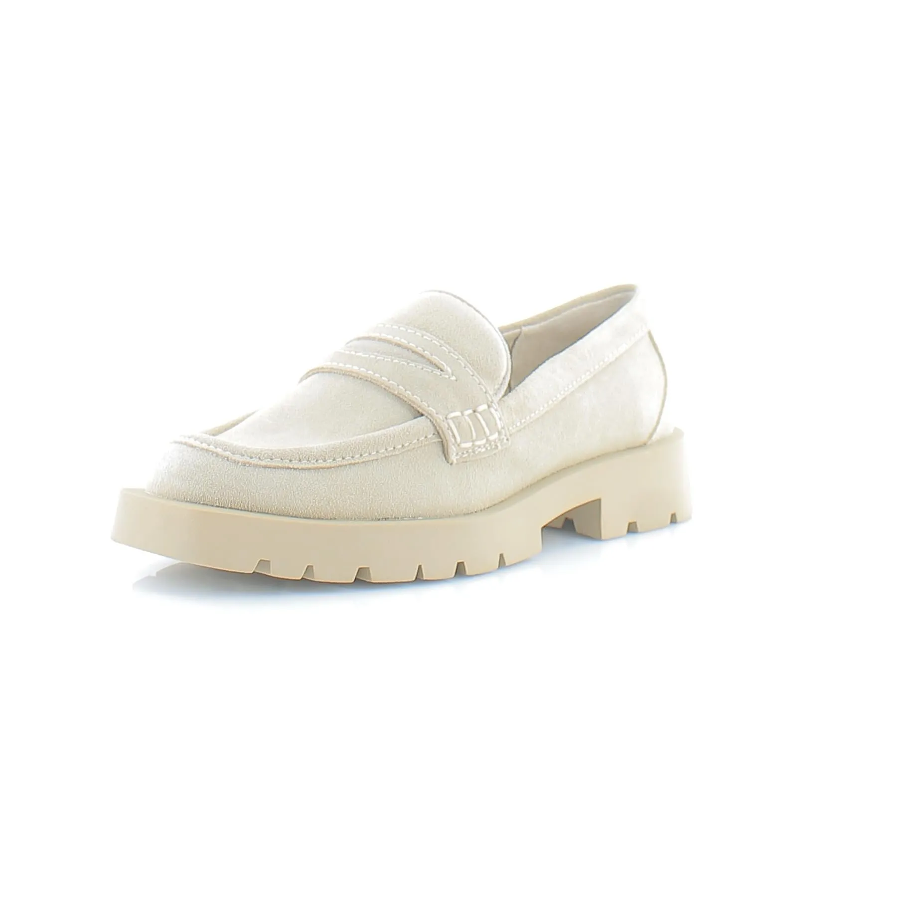 Dolce Vita Women's Elias Loafer, Dune Suede, 6.5