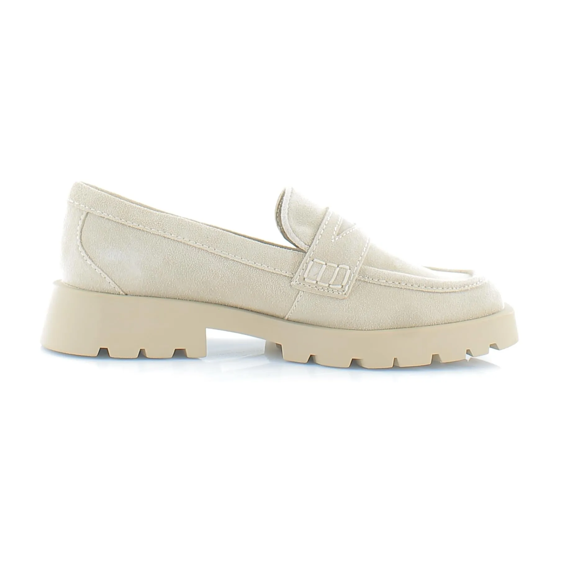 Dolce Vita Women's Elias Loafer, Dune Suede, 6.5