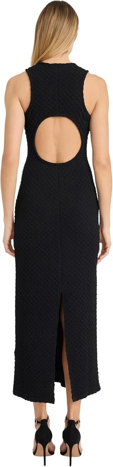 Donna Morgan Sleeveless Maxi Keyhole Back, Cocktail Events and Wedding Guest Work Dresses for Women