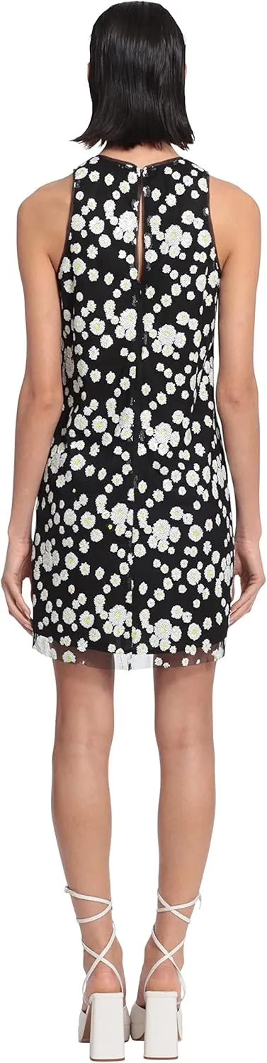 Donna Morgan Women's Sleeveless Tank Sequin Dress