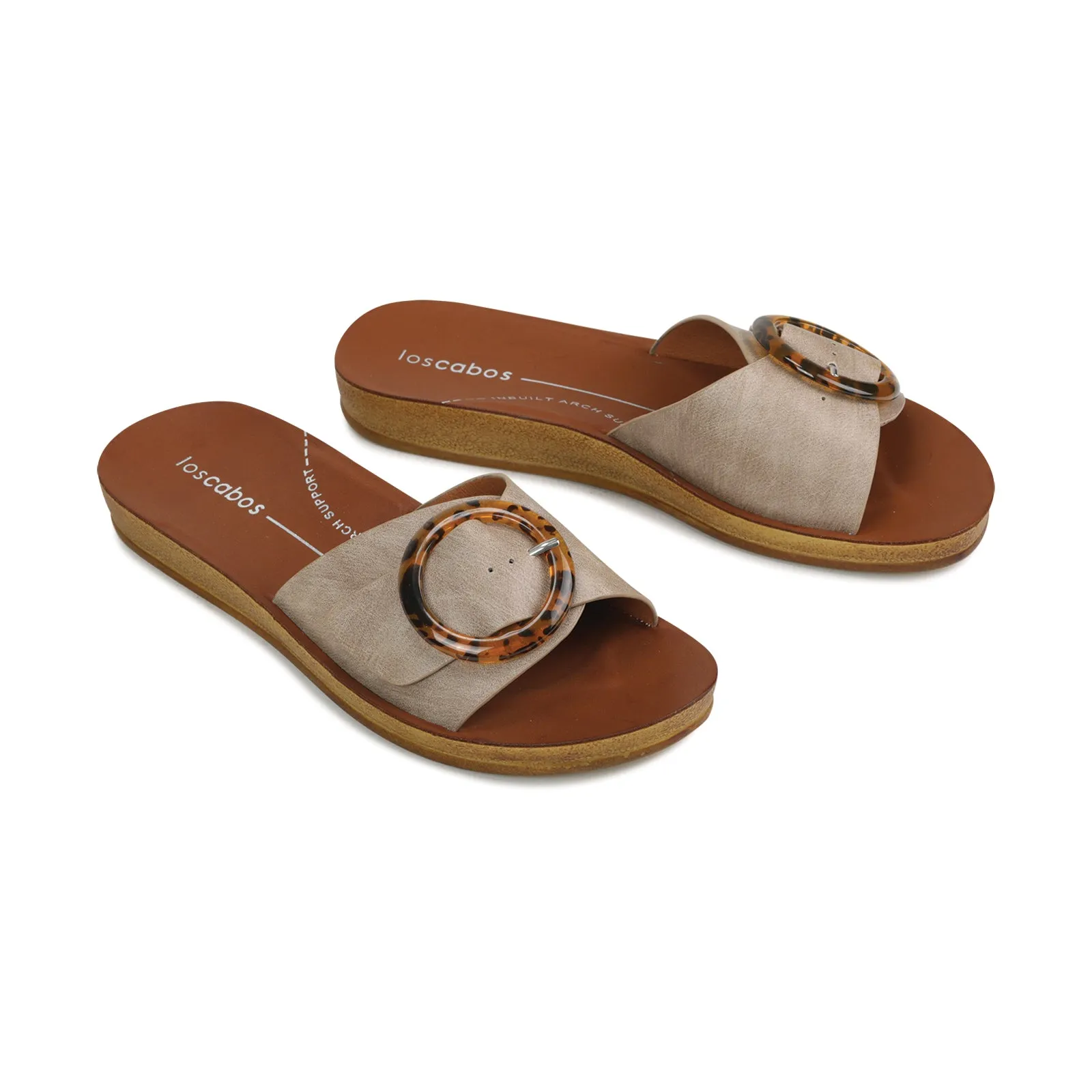 DOS SLIDE SANDALS