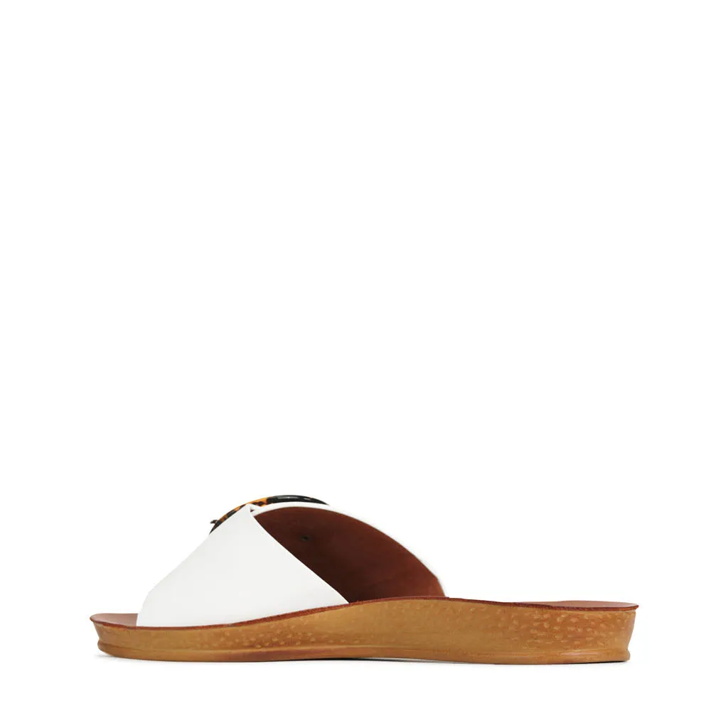 DOS SLIDE SANDALS
