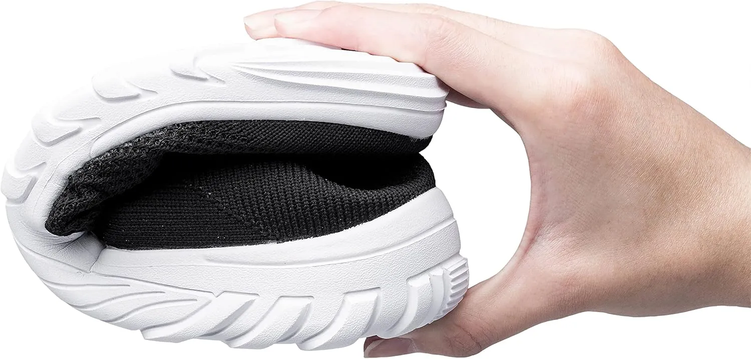 DOUSSPRT Womens Walking Shoes Slip On Hypersoft Sock Tennis Water Sneakers Casual Mesh Comfortable Athletic Breathable Running