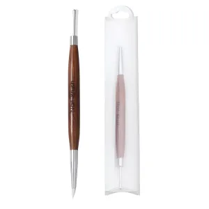 Dual-Ended Nail Art Brush Set – 3D Flower Acrylic & Gel Sculpting Tools with Silicone Tips – Professional Manicure Brushes for Precise Nail Design and Decoration