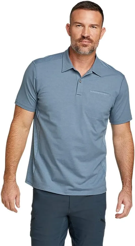 Eddie Bauer Men's Adventurer Short-Sleeve Polo Shirt