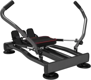 Equipment Home Gym Hydraulic Rowing Machine Multi Function Rowing Machine Muscle Swing Arm Training Device Full Body Sports Fitness Equ Mult(Exercise Fitness) (Black) (Black)