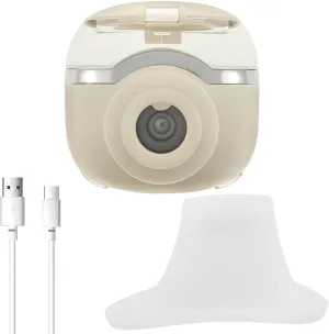 Eye Heated Nano Mist Sprayer Portable Warm Compress Eyes Mister for Eyelid with Cold and Hot Double Mode,Eye Skin SPA Eye Steam Relief Dry Eyes, Reduce Eye Strain Dry Eyes Improve Sleep