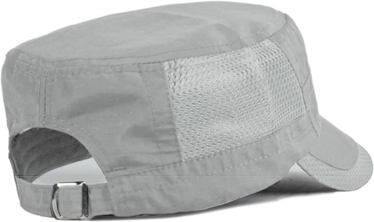 FASHIXD Mesh Military Cap Summer Army Hats for Men Quick Qry Short Bill Hat Cadet Cap