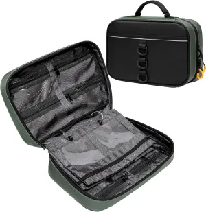 Fishing Tackle Bag soft Bait Binder Utility Bait Bass Lure Storage Bag with 4 Single Pocket Sleeves and 2 Double Pocket Sleeves Fishing Tackle Box