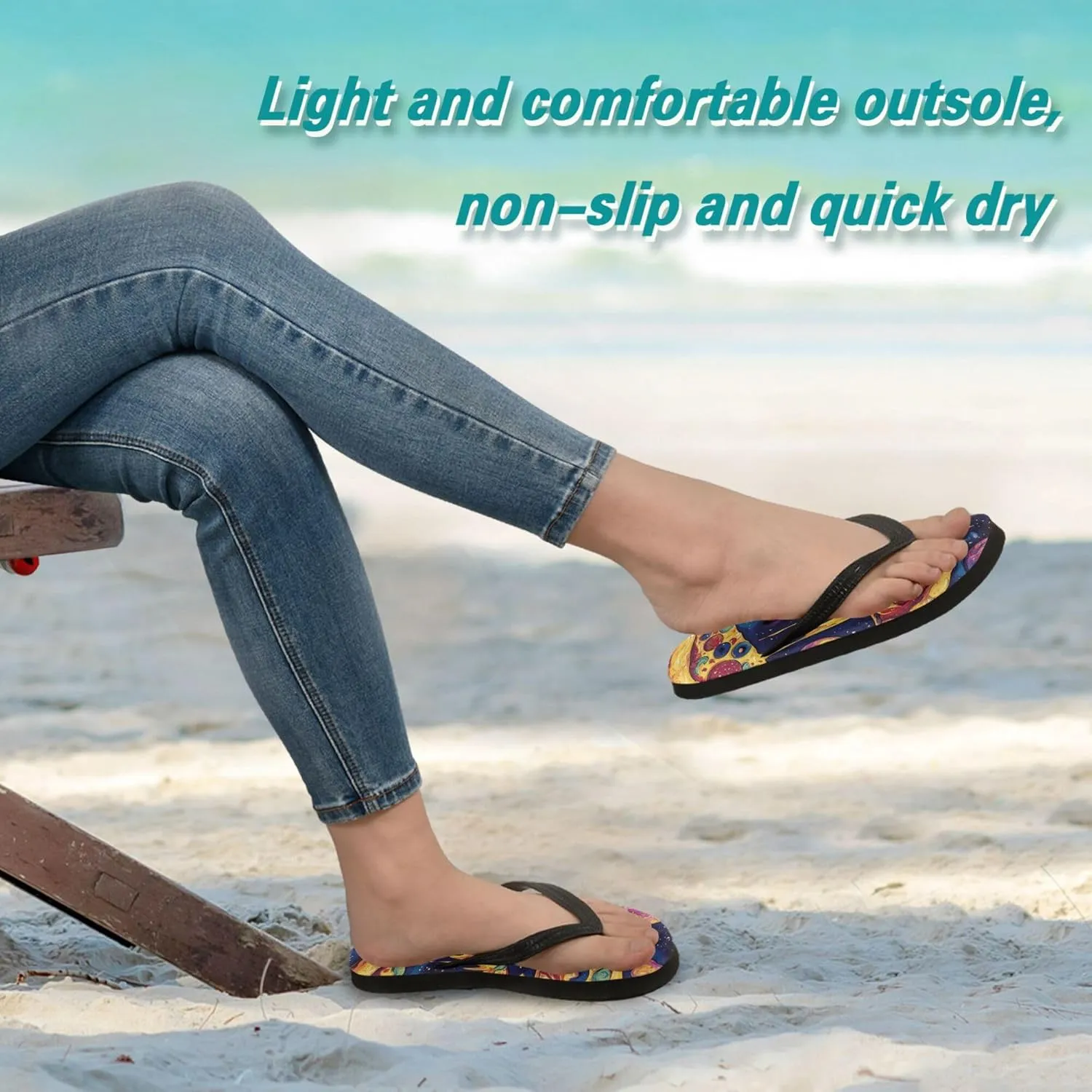 Flip Flops for Men Women Casual Summer Sandals Bathroom Shower Shoes