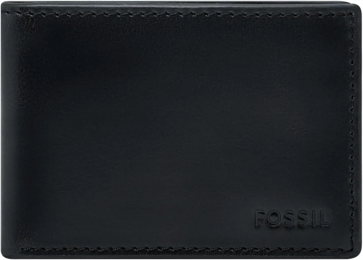 Fossil Men's Anderson Leather Slim Minimalist Bifold Front Pocket Wallet