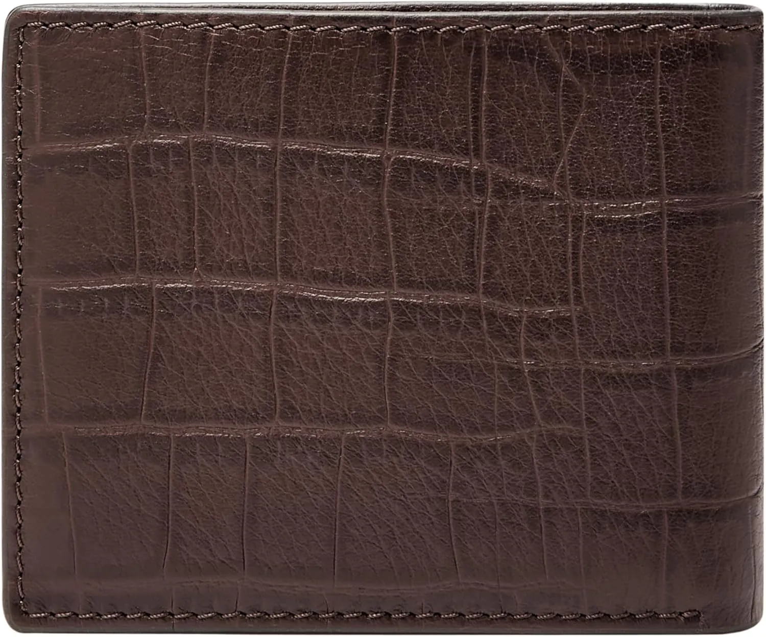 Fossil Men's Derrick RFID-Blocking Leather Bifold Wallet with Flip ID Window for Men