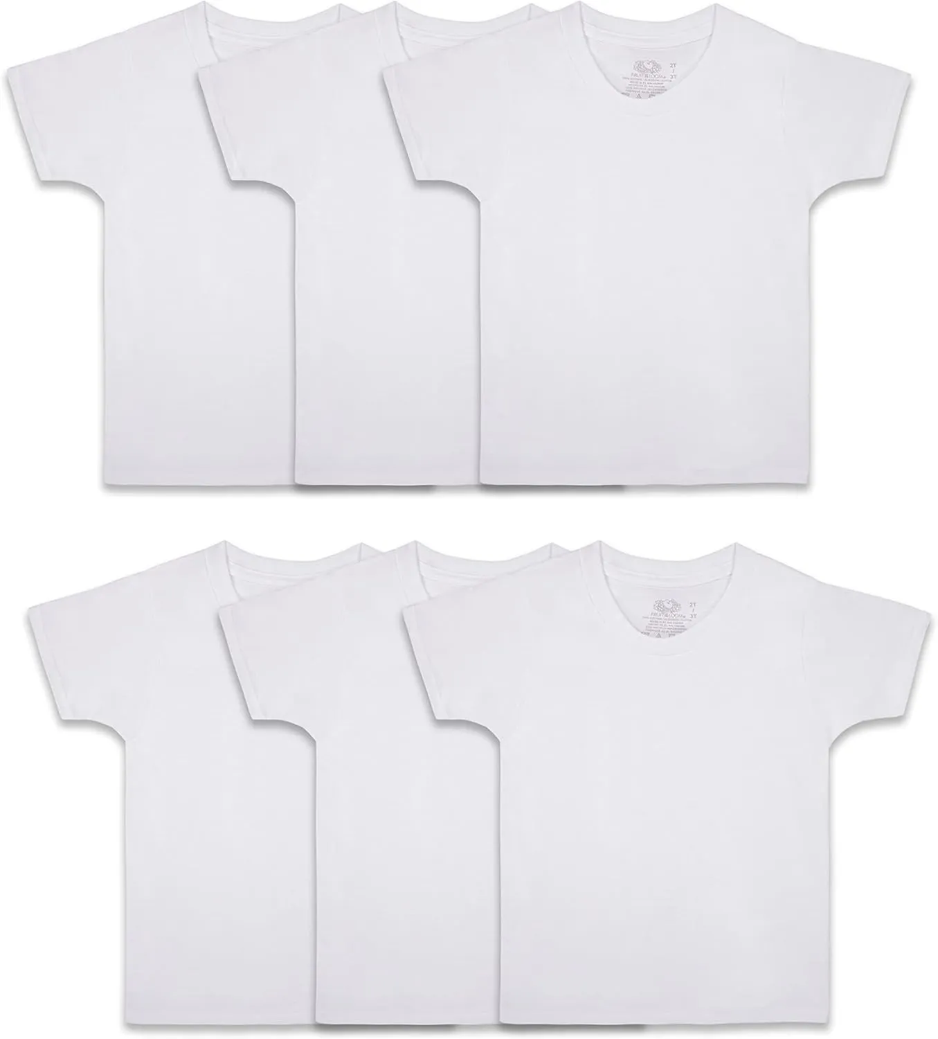 Fruit of the Loom Boys' Eversoft Cotton Undershirts, T Shirts & Tank Tops