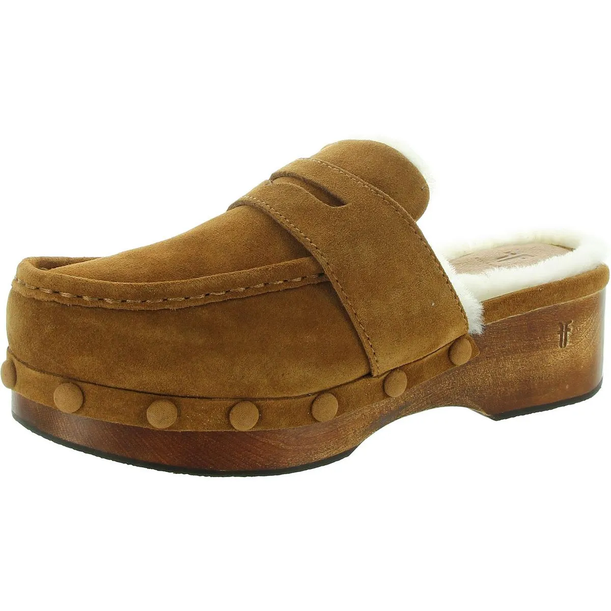 Frye Womens Suede Loafer Slippers