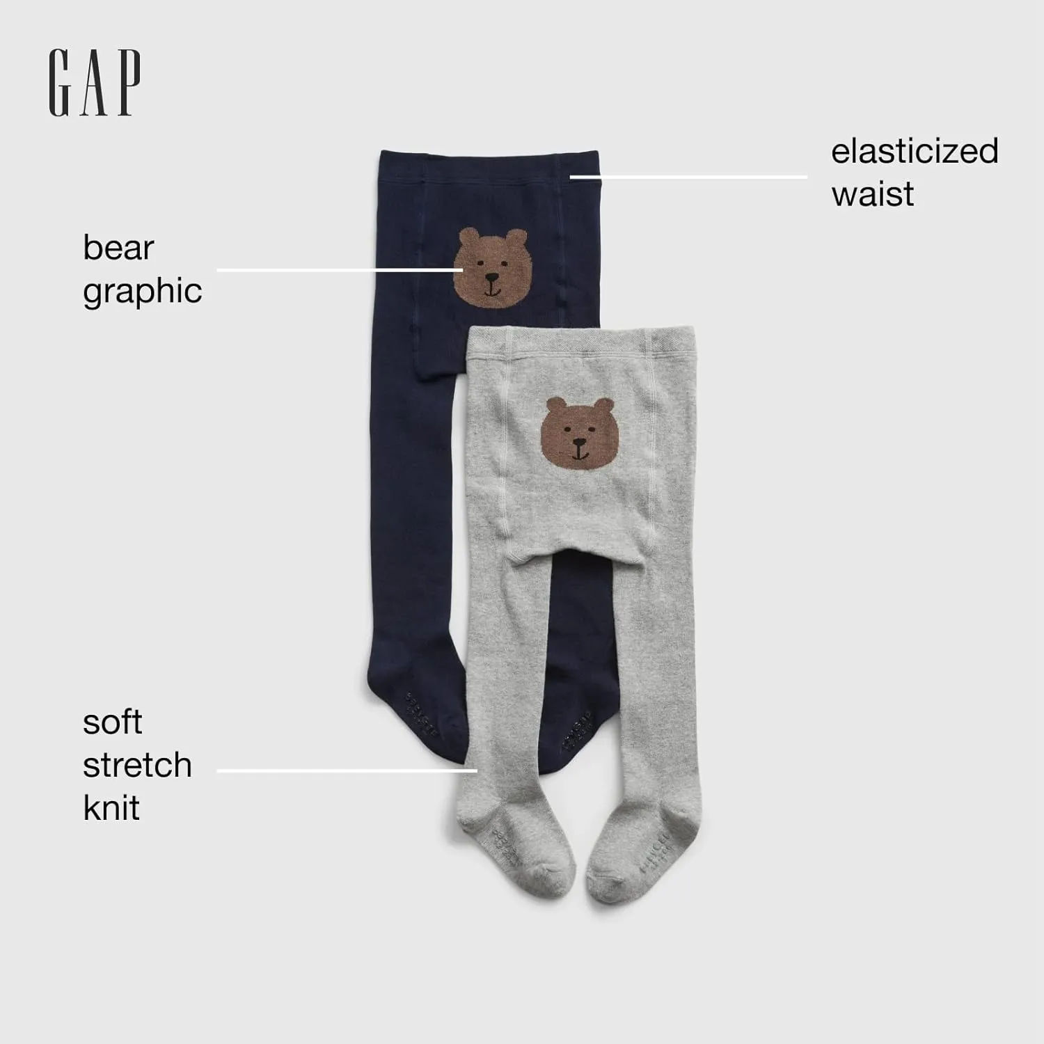 GAP baby-girls 2-pack Basic TightsLeggings