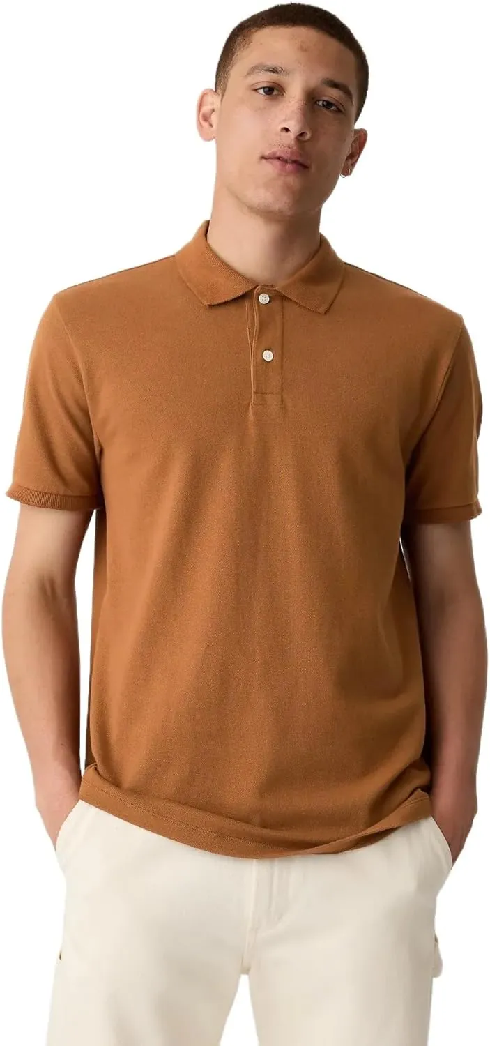 GAP Men's Stretch Pique Polo Shirt