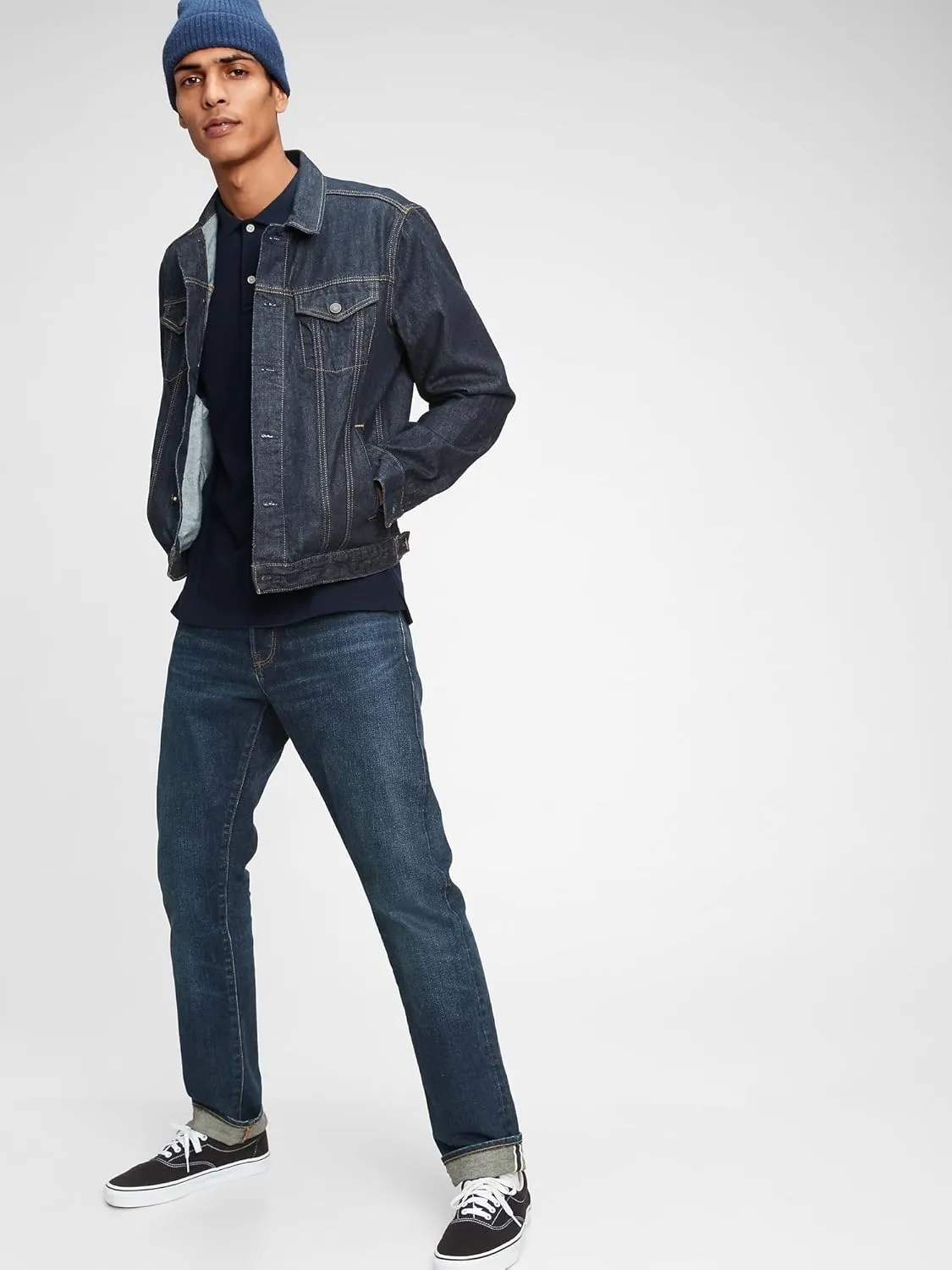 GAP Men's Stretch Pique Polo Shirt
