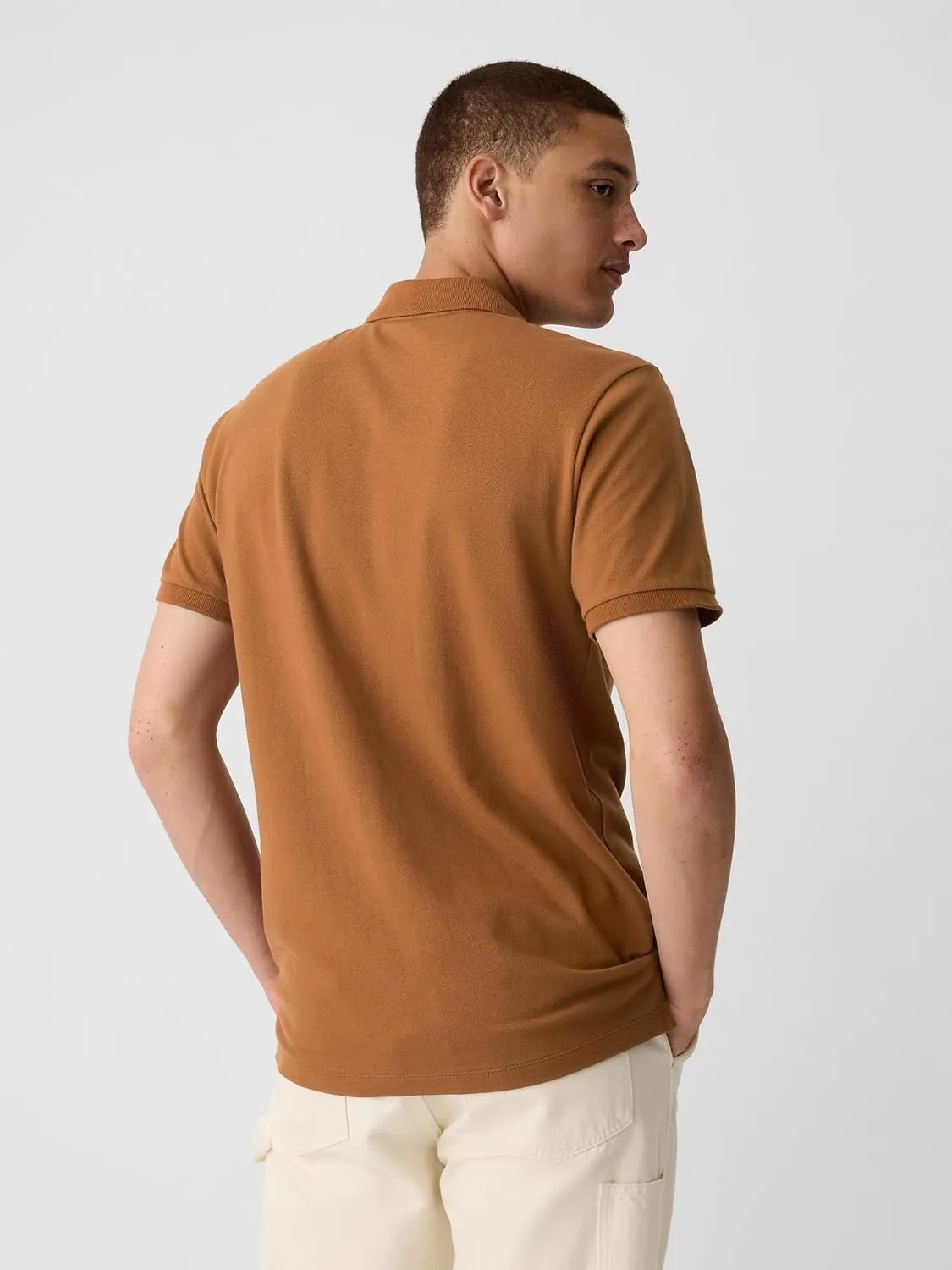 GAP Men's Stretch Pique Polo Shirt
