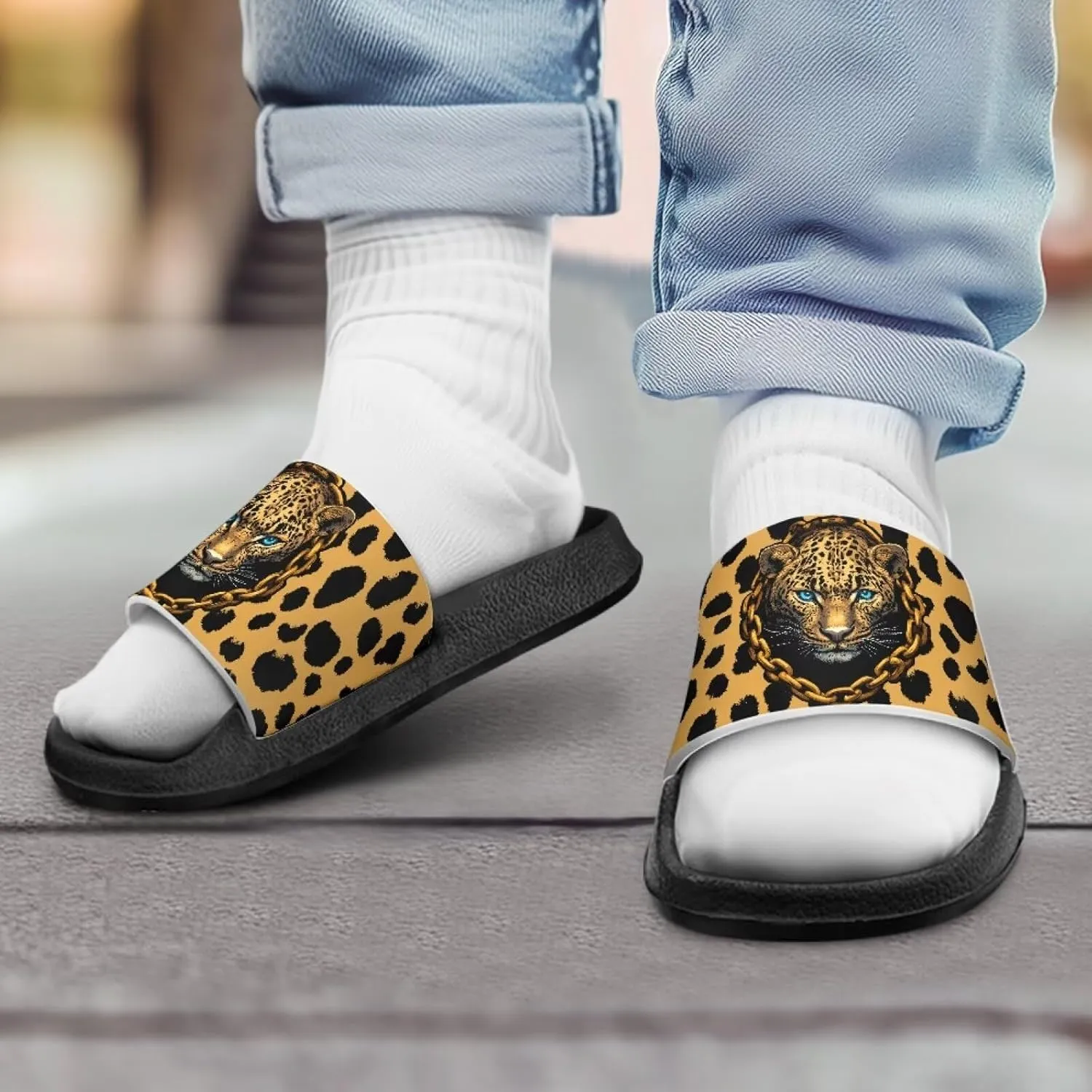Girls Boys Slide Sandals Kids Summer Comfortable Slippers Slip On for Outdoor Beach Pool Shower Fit Little Big Kids